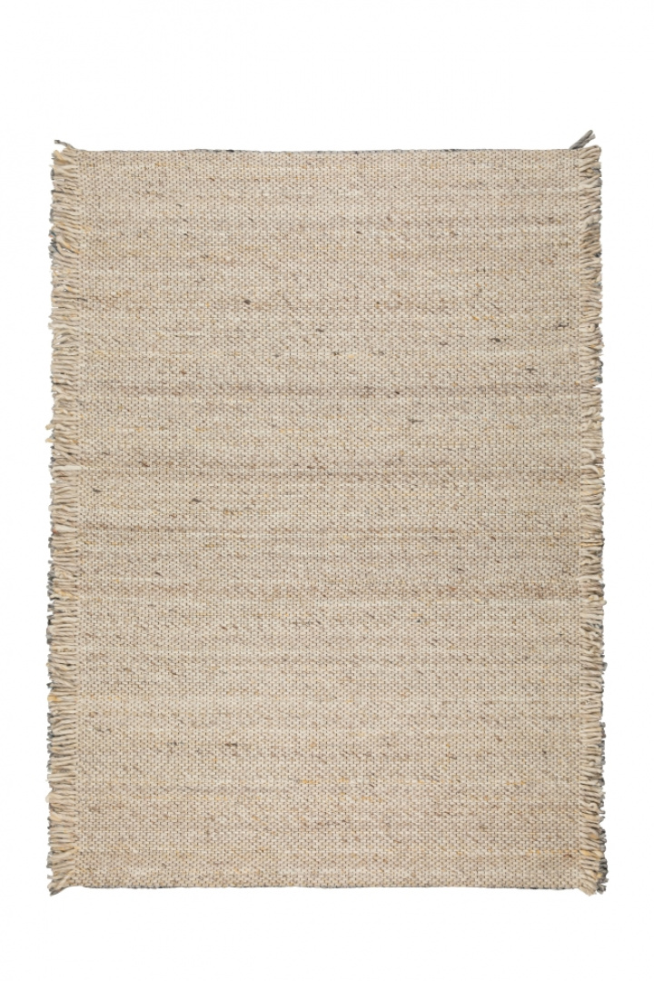 Alfombra de lana \'Frills\' 170x240cm - Beige en el grupo Habitaciones con Reforma (6000238)
