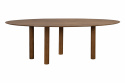 Mesa de comedor \'Uovo\' 220x115cm - Nogal