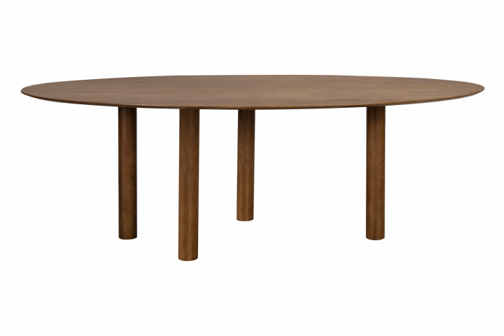 Mesa de comedor \'Uovo\' 220x115cm - Nogal en el grupo Muebles / Mesas / Mesa de comedor con Reforma (6027-walnut)