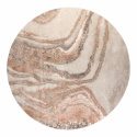 Alfombra \'Sol\' Redonda 200cm - Gris/marrón