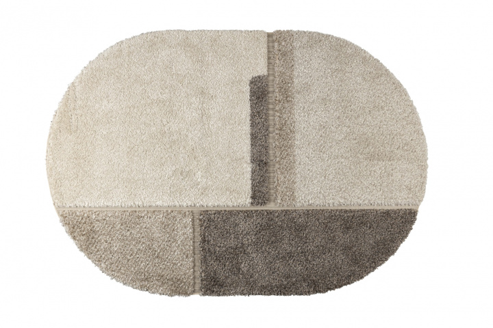 Alfombra de lana \'Zest\' 160x230cm - Gris en el grupo Habitaciones con Reforma (6100079)