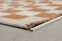 Alfombra \'Checker\' 160x230cm - Beige