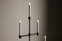 Candelabro de adviento \'Falsterbo\' - Negro