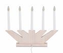 Candelabro de adviento \'Katrineholm\' - Blanco
