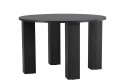 Mesa de comedor \'Nornhem\' Redonda 120cm - Negra