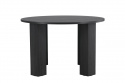 Mesa de comedor \'Nornhem\' Redonda 120cm - Negra