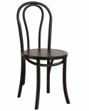 Silla \'Bistro\' - Madera/Negro