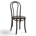 Silla \'Bistro\' - Madera/Negro