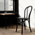 Silla \'Bistro\' - Madera/Negro