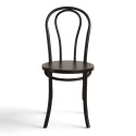Silla \'Bistro\' - Madera/Negro