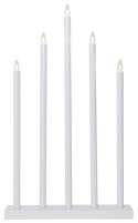 Candelabro de adviento \'Holy\' 5 Lámparas - Blanco