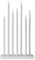 Candelabro de Adviento \'Holy\' 7 Lámparas - Blanco