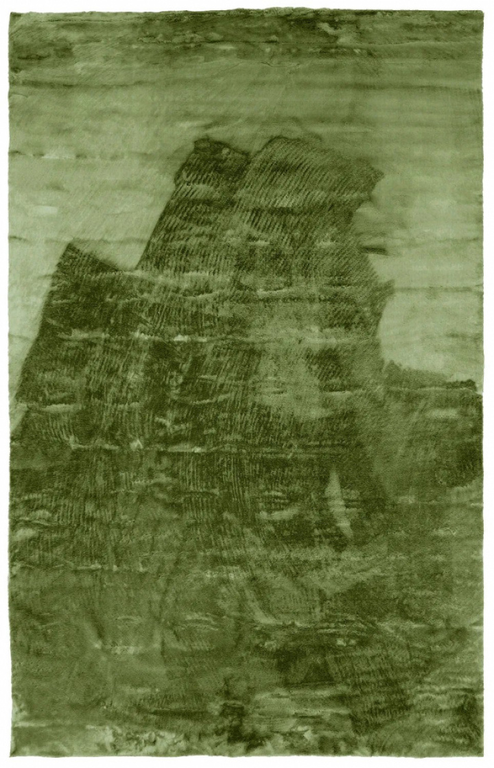 Alfombra \'Aranga Super Soft\' 80x250cm - Oliva en el grupo Decoración / Alfombras / Alfombras de ryas con Reforma (6902441000516)