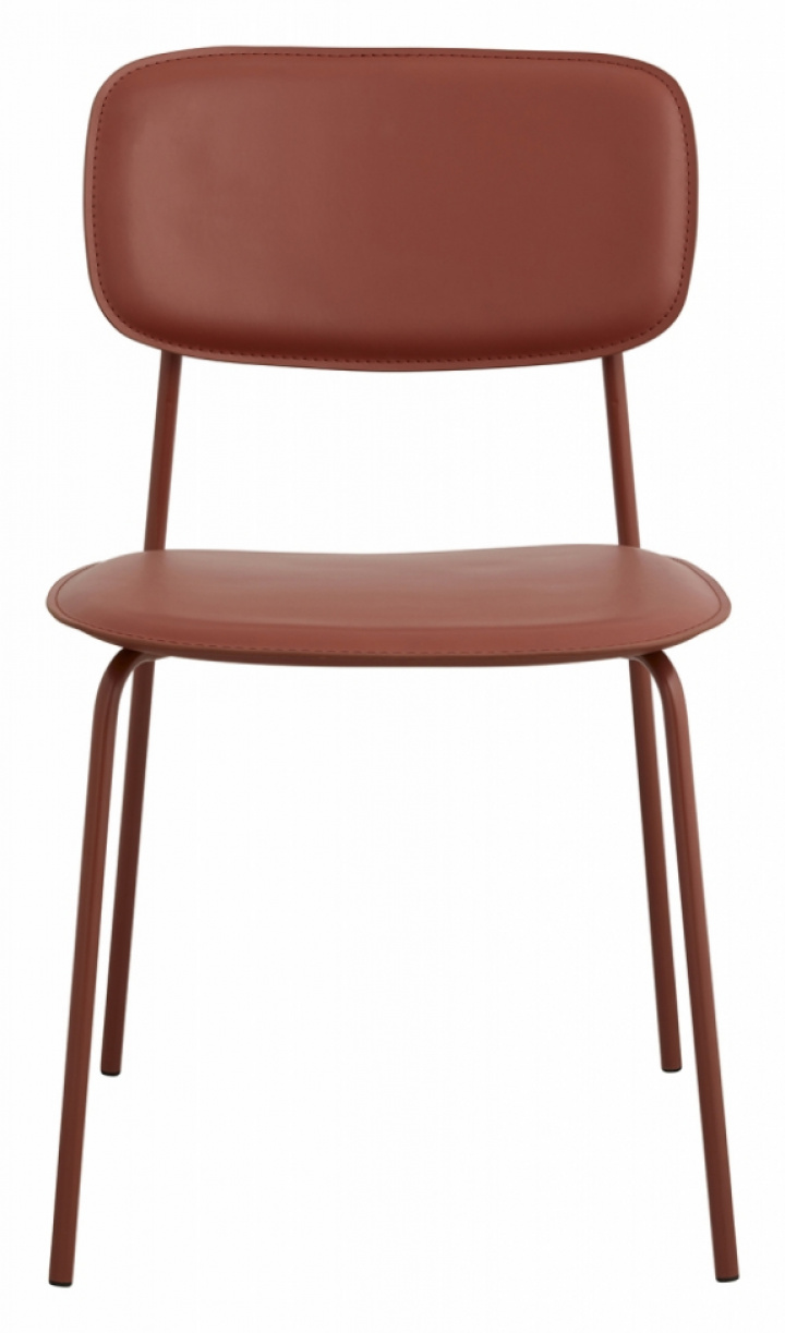 Silla \'Esa\' - Rojo óxido en el grupo Muebles / Muebles para sentarse / Sillas con Reforma (70954)
