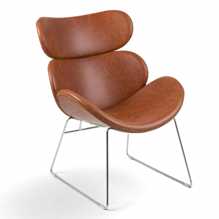 Sill&oacute;n \'Hushum\' 85cm - Marr&oacute;n en el grupo Muebles / Muebles para sentarse / Sillones con Reforma (71940)