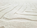 Alfombra de pelo \'Wren\' 140x200cm - Blanca