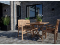 Mesa de jardín \'Oviedo\' 120x80cm - Roble