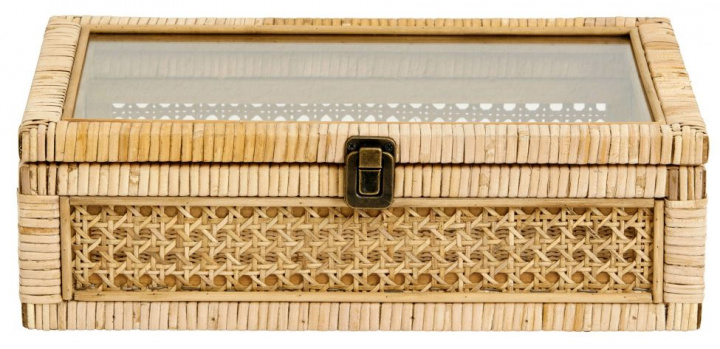 Caja de almacenamiento \'Wickerwork\' - Natural en el grupo Muebles / Estantes y almacenamiento / Almacenamiento pequeño con Reforma (7667)