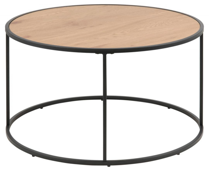 Mesa de centro \'Hydra\' 80cm - Natural/Negro en el grupo Muebles / Mesas / Mesa de café con Reforma (77415)