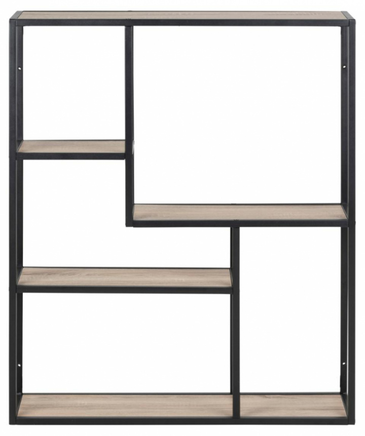 Estante de pared \'Hydra\' - Negro en el grupo Muebles / Estantes y almacenamiento / Estantes de pared con Reforma (77638)