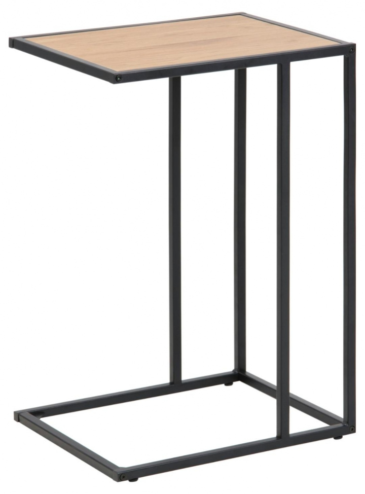 Mesa auxiliar \'Hydra\' 43cm - Natural/Negro en el grupo Muebles / Mesas / Mesas auxiliares con Reforma (79386)