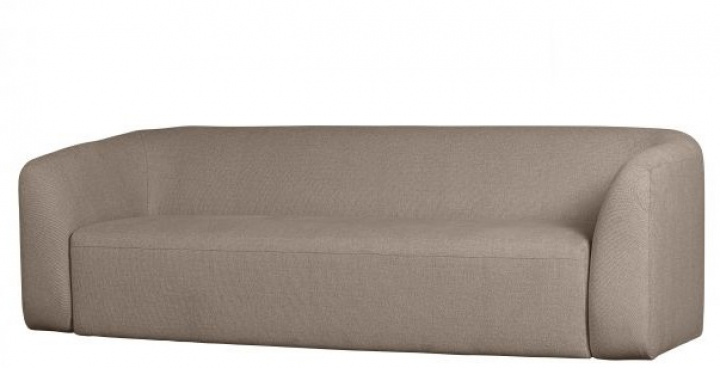 Sofá \'Sloping\' - Marrón Claro en el grupo Muebles / Sofás / Sofás de 3 plazas con Reforma (801270-B)