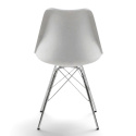 Silla \'Eris\' - Blanco/Plata