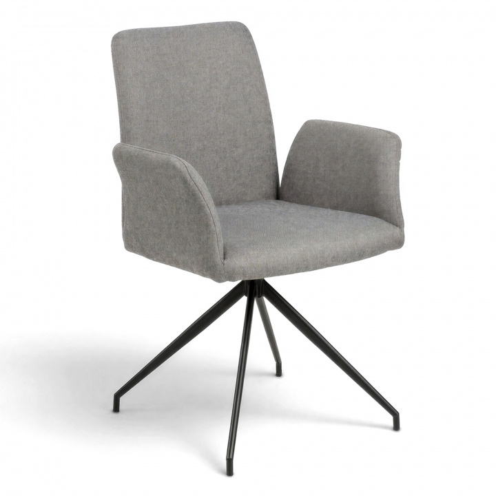 Stol \'Västerås\' - Grå en el grupo Muebles / Muebles para sentarse / Sillas con Reforma (82028)