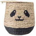 Cesta \'Panda\' - Natural/Negro