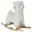 Caballito de madera \'Rocking Lama\' - Blanco