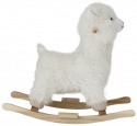 Caballito de madera \'Rocking Lama\' - Blanco