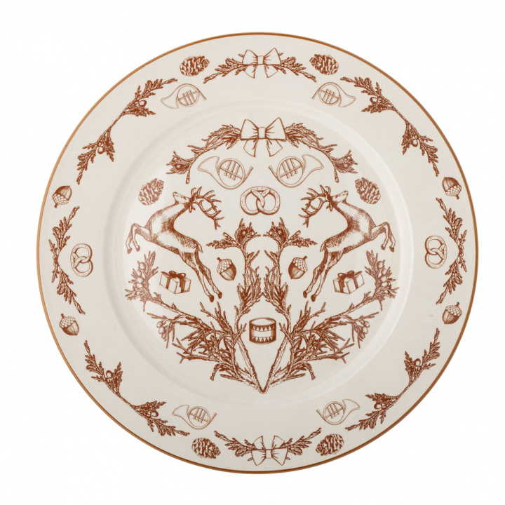 Plato \'Beth\' Ø30 - Marrón en el grupo Navidad con Reforma (82058338)