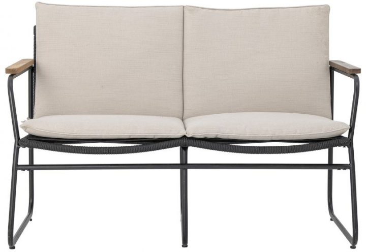 Sofá \'Hampton\' - Negro en el grupo Muebles / Muebles de exterior / Sofás de exterior con Reforma (82059682)