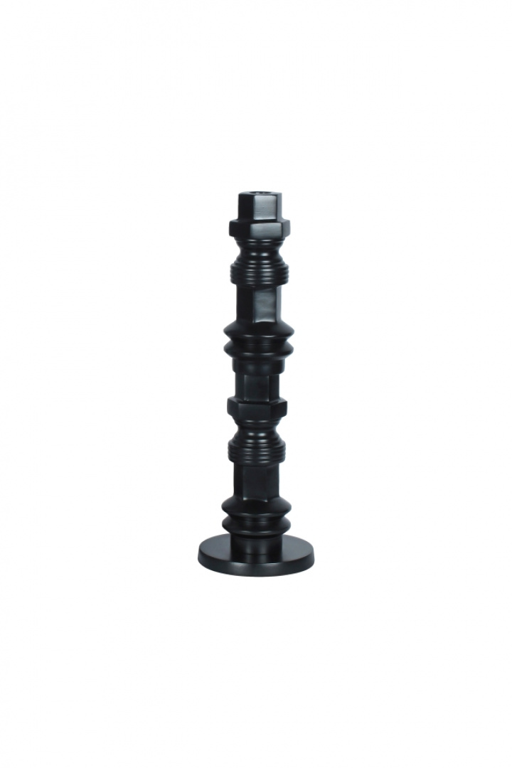 Portavelas \'Totem\' - Negro en el grupo Decoración / Decoración / Candelabros & Faroles con Reforma (8300035)