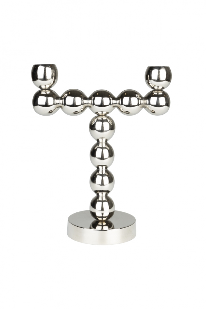 Portavelas \'Bubbles\' - Plata en el grupo Decoración / Decoración / Candelabros & Faroles con Reforma (8300056)