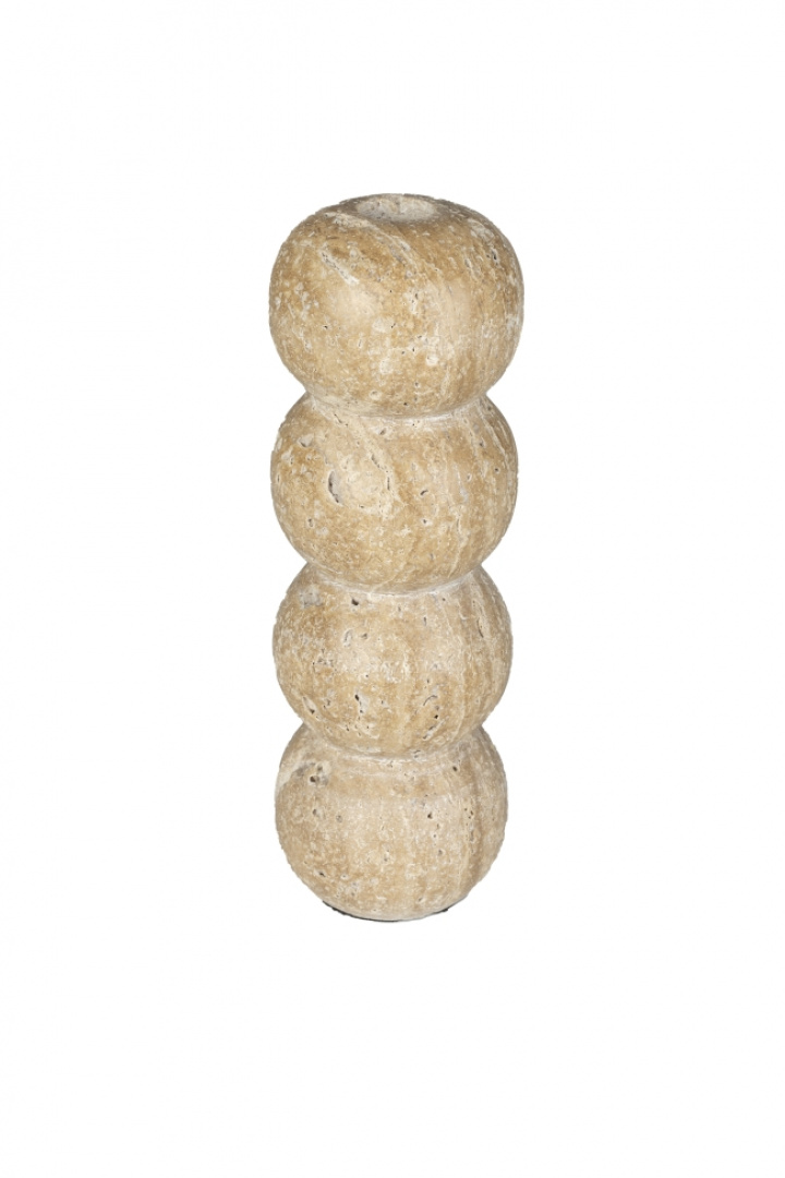 Portavelas \'Rome\' - Beige en el grupo Decoración / Decoración / Candelabros & Faroles con Reforma (8300070)