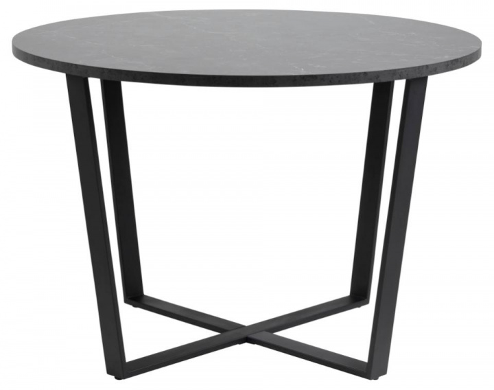 Mesa de comedor \'Filipstad\' - Negro en el grupo Muebles / Mesas / Mesas de comedor redondas con Reforma (85738)