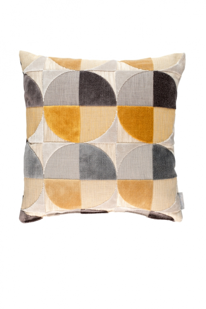 Funda de cojín \'Club\' - Amarillo en el grupo Decoración / Textiles / Fundas de cojín con Reforma (8600100)