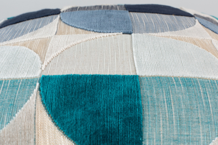 Funda de cojín \'Club\' - Azul en el grupo Decoración / Textiles / Fundas de cojín con Reforma (8600101)