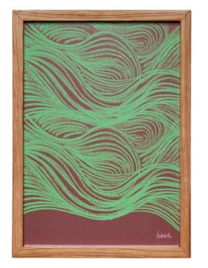 Marco \'Hello\' - Natural en el grupo Decoración / Decoración / Cuadros y pósters con Reforma (881932)