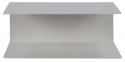Paquete de 2 Estante de pared \'Joliet\' - Blanco/Gris