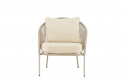 Silla de lounge \'Luna\' - Beige