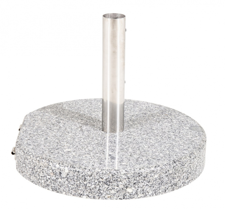 Piedra para sombrilla \'Falkenberg\' Redonda - Gris en el grupo Muebles / Muebles de exterior / Paraguas con Reforma (9359-999)