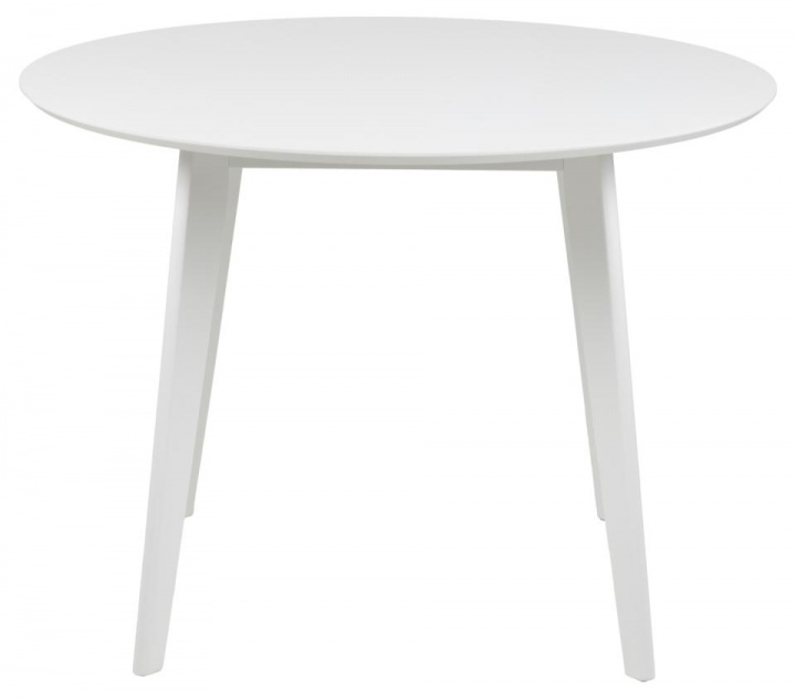 Mesa de comedor \'Ärsjö\' Redonda 105cm - Blanca en el grupo Muebles / Mesas / Mesas de comedor redondas con Reforma (94284)