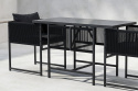 Grupo de comedor \'Cala\' - Negro
