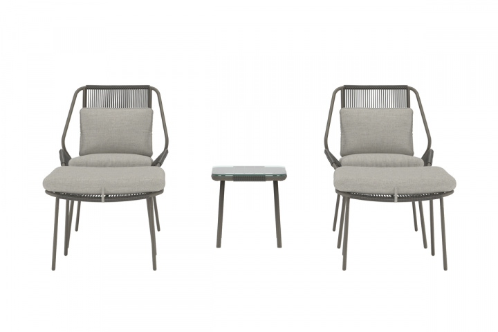 Conjunto de salón \'Zakynthos\' - marrón en el grupo Sofás y camas de día con Reforma (9877-103)