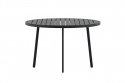 Mesa de comedor \'Giardini\', redonda, 120 cm – Negra