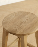 Taburete alto \'Ella\'- Roble