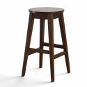 Taburete alto \'Ella\'- Nogal