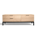 Mesa de TV \'Grant\' - Roble/Hierro